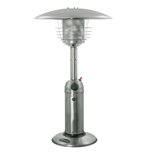 Hiland Table Top Patio Heater in Stainless Steel HLDS032-B - main